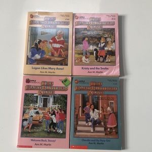 SET of 4 The Babysitters Club